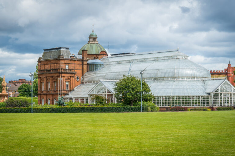 The People’s Palace and Winter Gardens in Glasgow