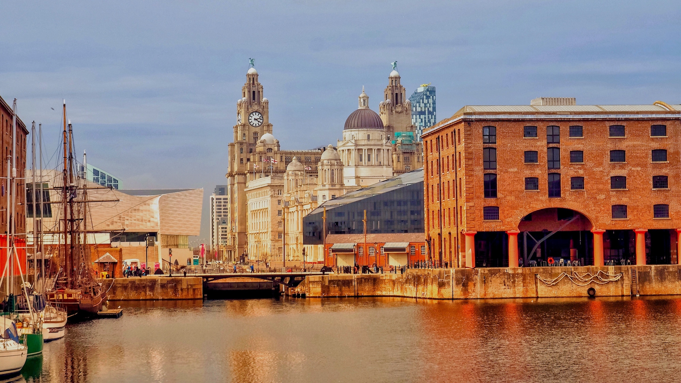 Albert dock, Liverpool, Wielka Brytania.